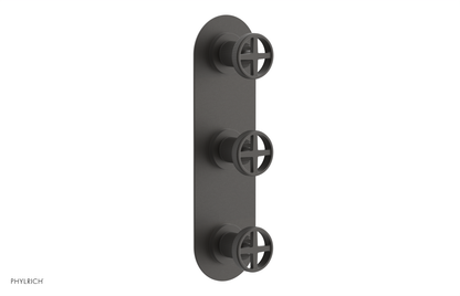 DUSTRIE - Thermostatic Valve with Two Volume Control -  Grooved 4-620