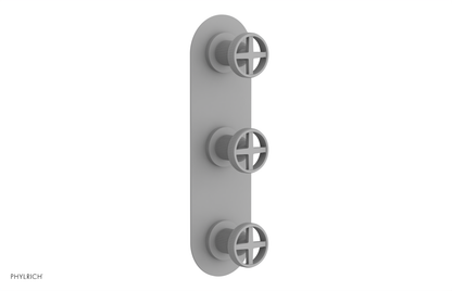 DUSTRIE - Thermostatic Valve with Two Volume Control -  Grooved 4-620