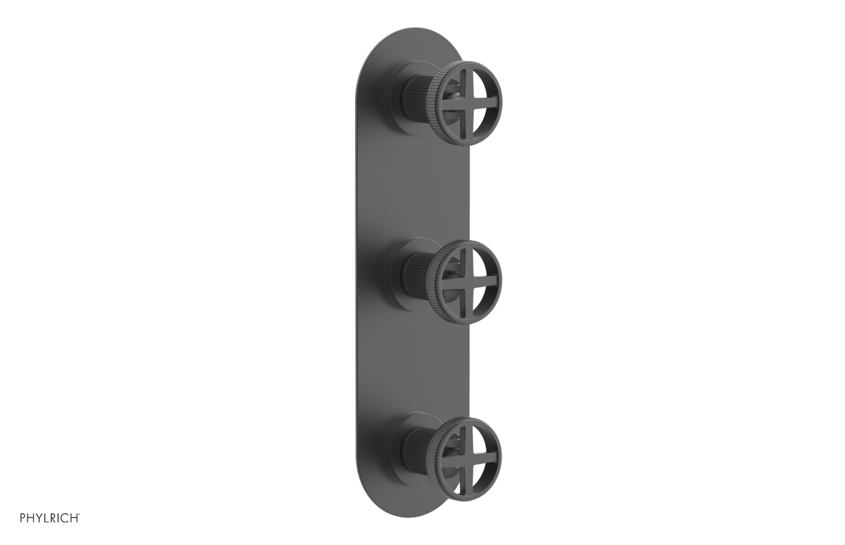 DUSTRIE - Thermostatic Valve with Two Volume Control -  Grooved 4-620