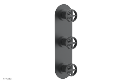 DUSTRIE - Thermostatic Valve with Two Volume Control -  Grooved 4-620