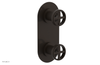 DUSTRIE - Thermostatic Valve with Volume Control or Diverter - Knurled 4-622