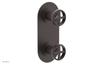 DUSTRIE - Thermostatic Valve with Volume Control or Diverter - Knurled 4-622