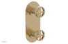 DUSTRIE - Thermostatic Valve with Volume Control or Diverter - Knurled 4-622