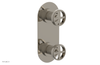 DUSTRIE - Thermostatic Valve with Volume Control or Diverter - Knurled 4-622