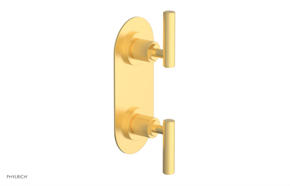 DUSTRIE - Thermostatic Valve with Volume Control or Diverter - Knurled 4-623