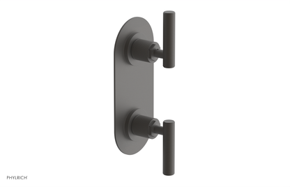 DUSTRIE - Thermostatic Valve with Volume Control or Diverter - Knurled 4-623
