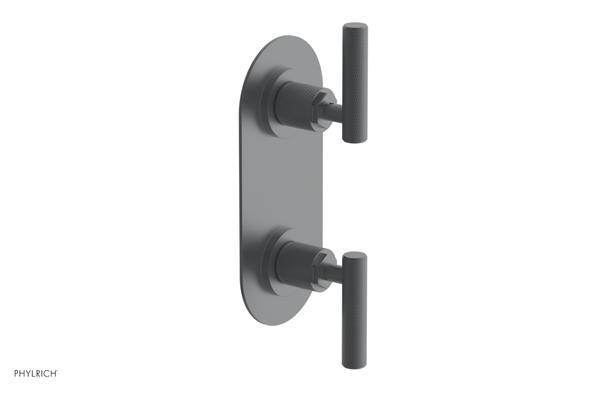 DUSTRIE - Thermostatic Valve with Volume Control or Diverter - Knurled 4-623