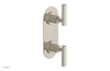 DUSTRIE - Thermostatic Valve with Volume Control or Diverter - Knurled 4-623