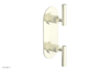 DUSTRIE - Thermostatic Valve with Volume Control or Diverter - Knurled 4-623
