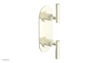DUSTRIE - Thermostatic Valve with Volume Control or Diverter - Knurled 4-623