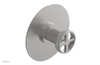 DUSTRIE - Pressure Balance Shower Plate & Handle Trim - Grooved 4-626