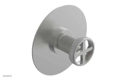 DUSTRIE - Pressure Balance Shower Plate & Handle Trim - Grooved 4-626