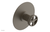 DUSTRIE - Pressure Balance Shower Plate & Handle Trim - Grooved 4-626