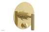 DUSTRIE - Pressure Balance Shower Plate with Diverter and Lever Handle Trim Set - Grooved 4-631