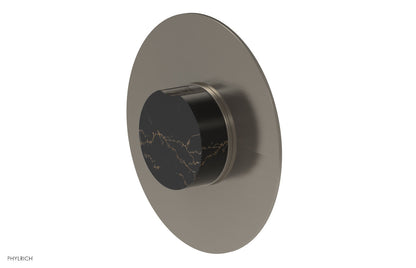 Phylrich CIRC - Thermostatic Shower Trim, Marble Handle 4-716