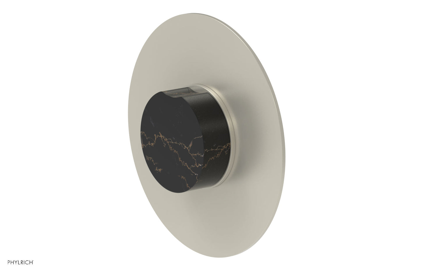 Phylrich CIRC - Thermostatic Shower Trim, Marble Handle 4-716