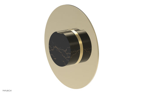 Phylrich CIRC - Thermostatic Shower Trim, Marble Handle 4-716