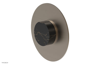 Phylrich CIRC - Thermostatic Shower Trim, Marble Handle 4-716