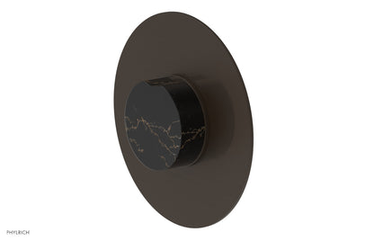 Phylrich CIRC - Thermostatic Shower Trim, Marble Handle 4-716