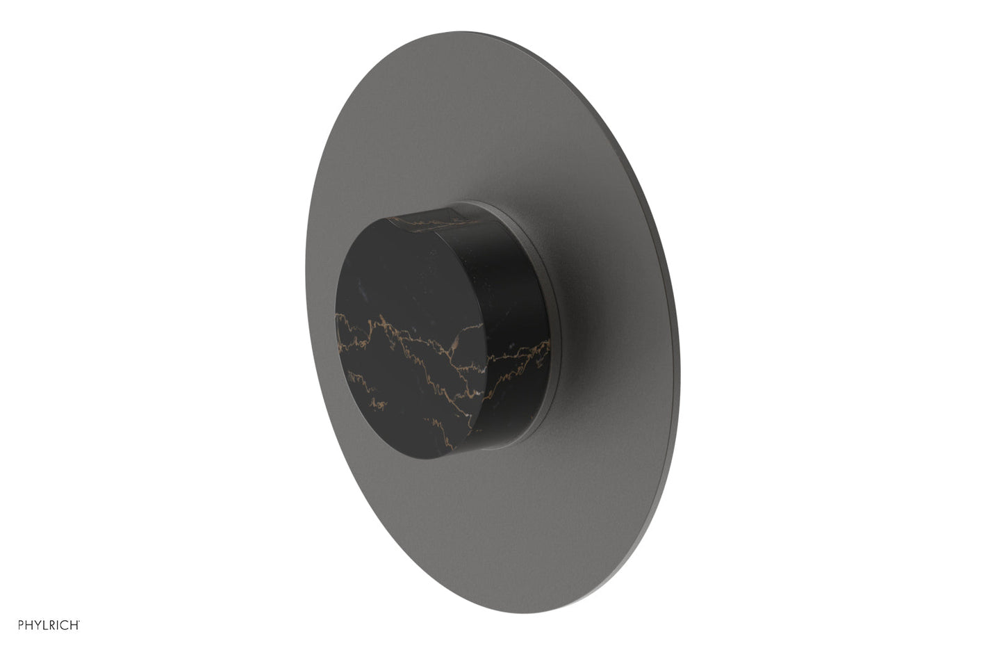 Phylrich CIRC - Thermostatic Shower Trim, Marble Handle 4-716