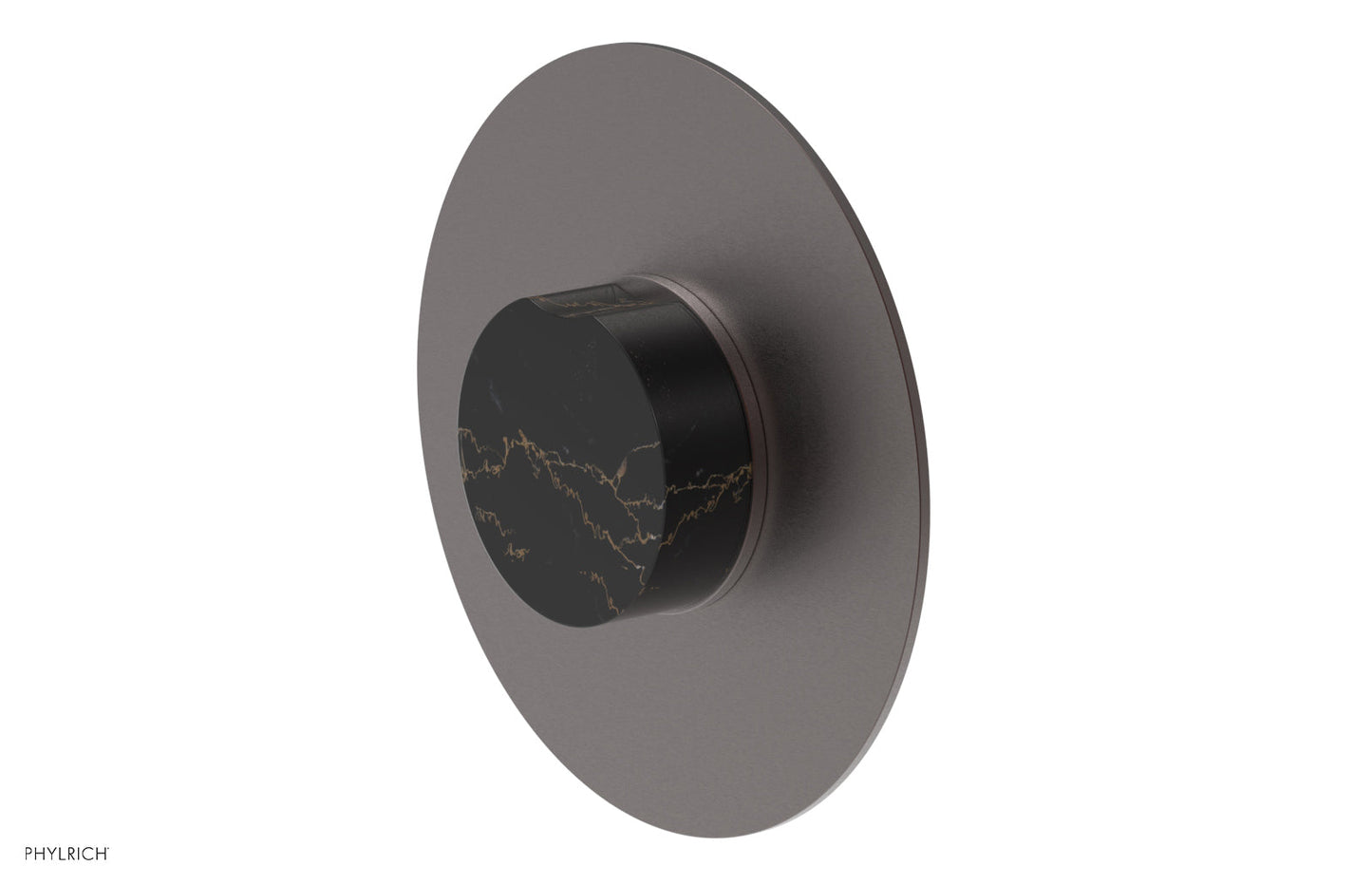 Phylrich CIRC - Thermostatic Shower Trim, Marble Handle 4-716