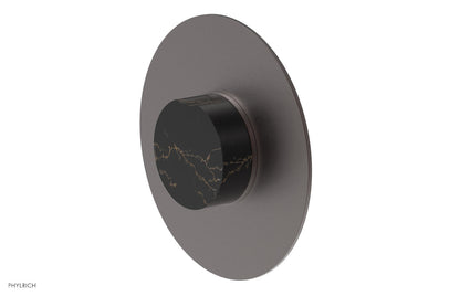 Phylrich CIRC - Thermostatic Shower Trim, Marble Handle 4-716