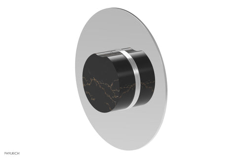 Phylrich CIRC - Thermostatic Shower Trim, Marble Handle 4-716