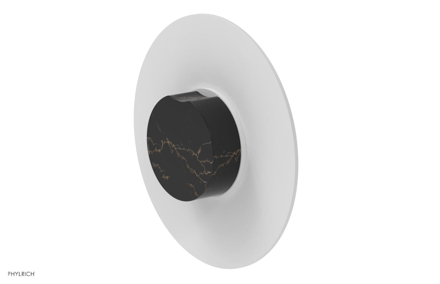 Phylrich CIRC - Thermostatic Shower Trim, Marble Handle 4-716