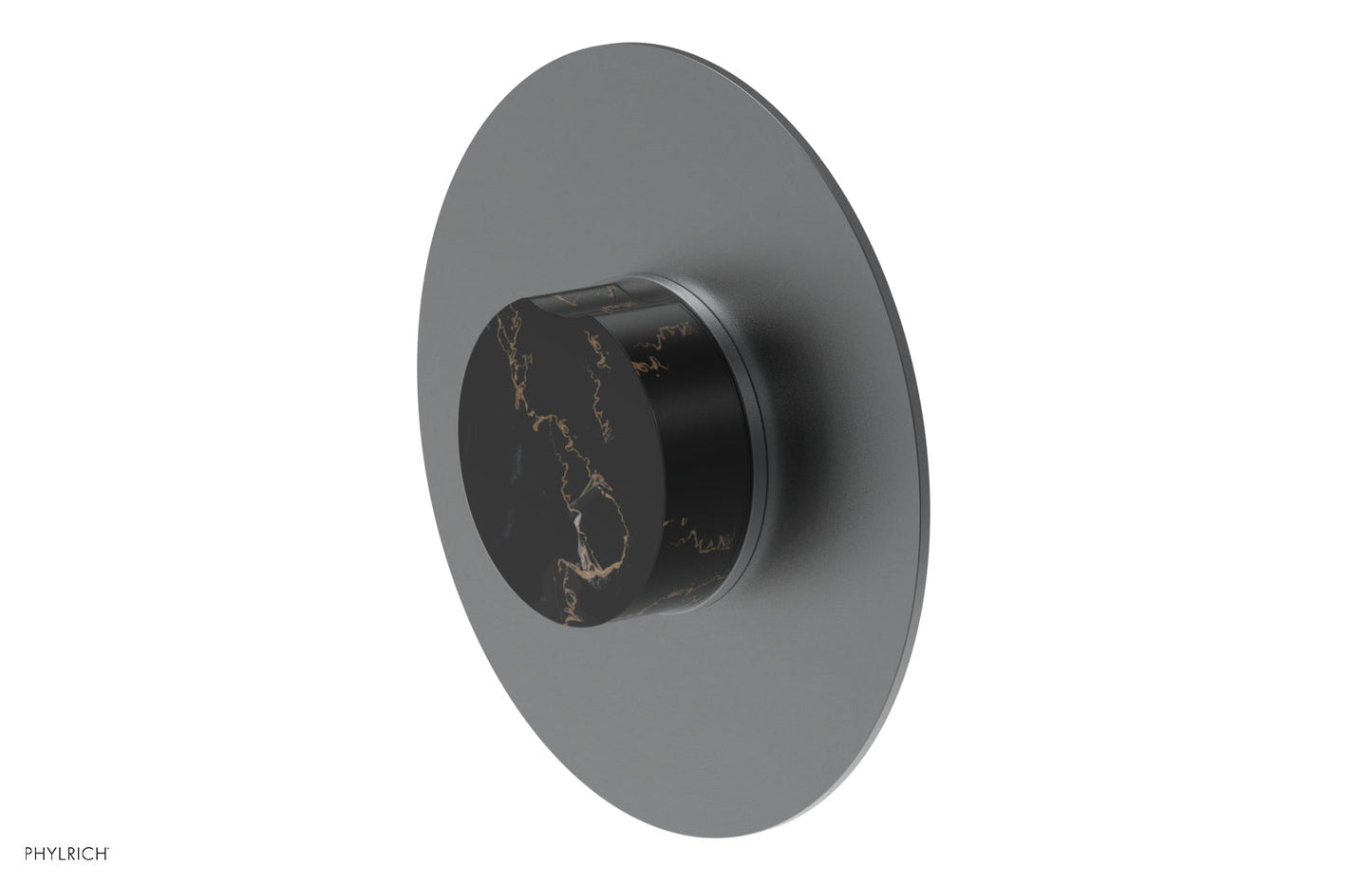 Phylrich CIRC - Thermostatic Shower Trim, Marble Handle 4-716
