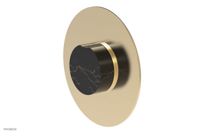 Phylrich CIRC - Thermostatic Shower Trim, Marble Handle 4-716