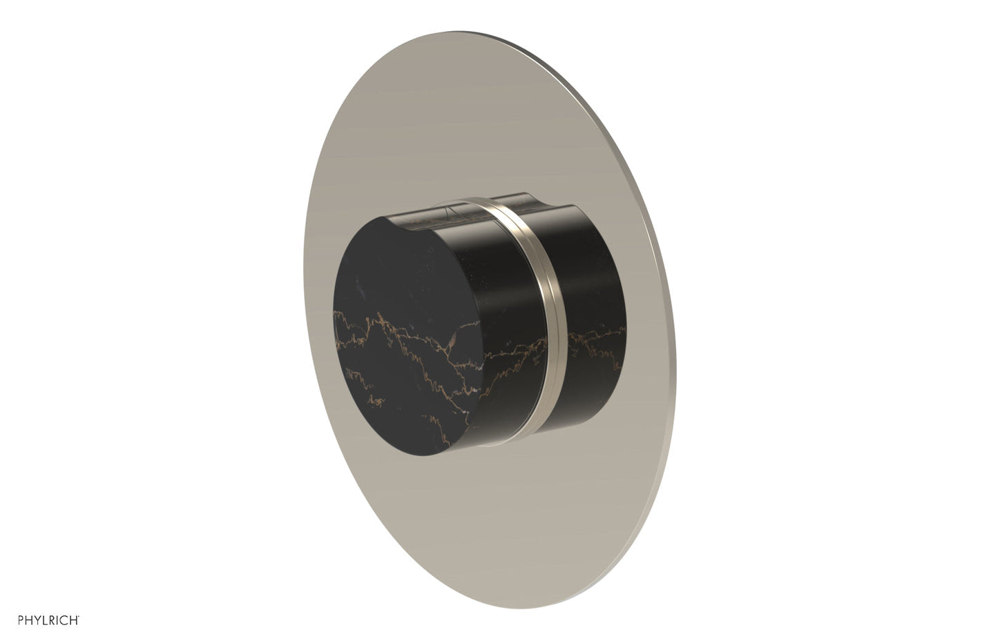 Phylrich CIRC - Thermostatic Shower Trim, Marble Handle 4-716