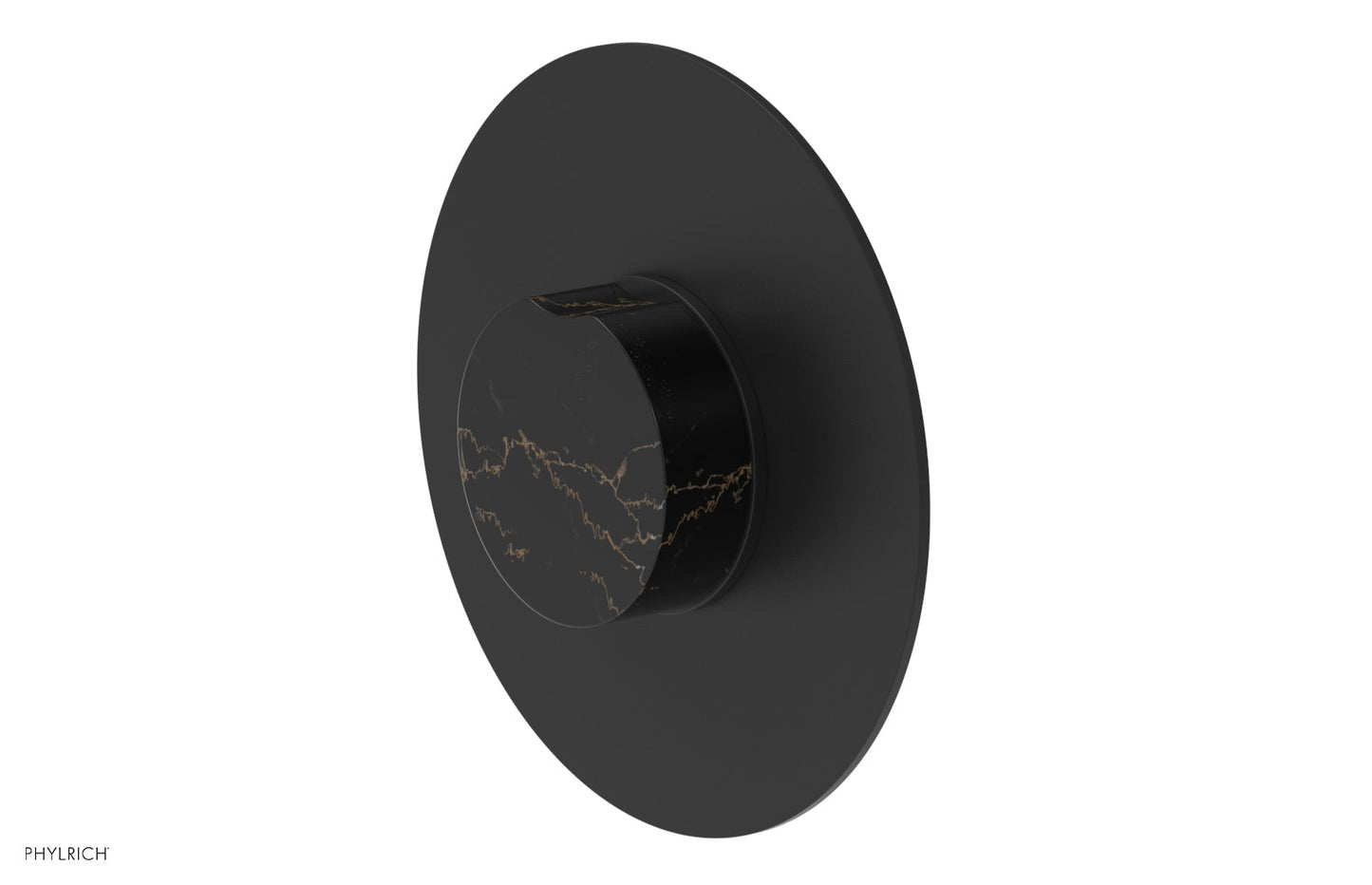 Phylrich CIRC - Thermostatic Shower Trim, Marble Handle 4-716