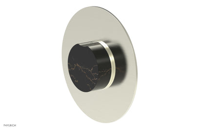 Phylrich CIRC - Thermostatic Shower Trim, Marble Handle 4-716