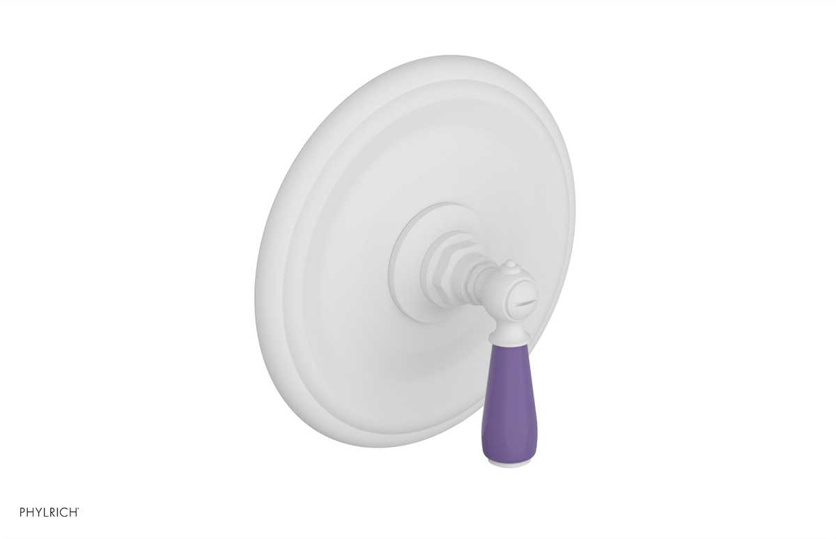 JAMESTOWN - Thermostatic Shower Trim - Lever Handle with "Purple" Accents 4-735