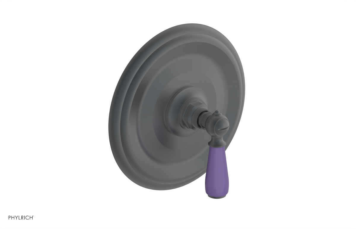 JAMESTOWN - Thermostatic Shower Trim - Lever Handle with "Purple" Accents 4-735