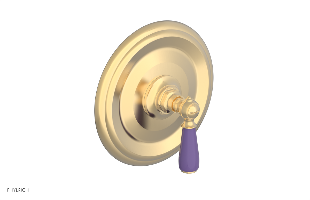 JAMESTOWN - Thermostatic Shower Trim - Lever Handle with "Purple" Accents 4-735