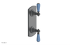 JAMESTOWN - Thermostatic Valve with Volume Control or Diverter with "Light Blue" Accents 4-738