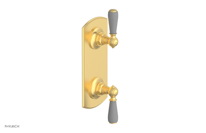 JAMESTOWN - Thermostatic Valve with Volume Control or Diverter with "Grey" Accents 4-738
