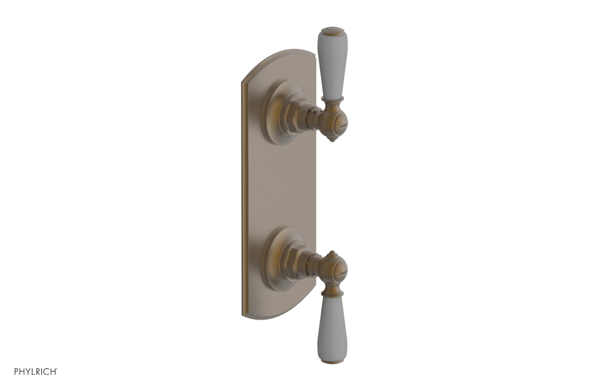 JAMESTOWN - Thermostatic Valve with Volume Control or Diverter with "Grey" Accents 4-738