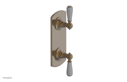 JAMESTOWN - Thermostatic Valve with Volume Control or Diverter with "Grey" Accents 4-738
