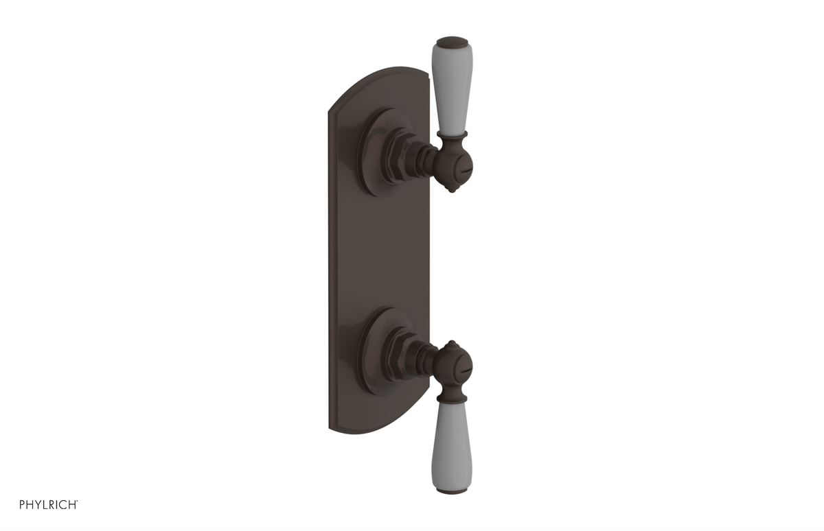 JAMESTOWN - Thermostatic Valve with Volume Control or Diverter with "Grey" Accents 4-738