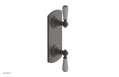 JAMESTOWN - Thermostatic Valve with Volume Control or Diverter with "Grey" Accents 4-738