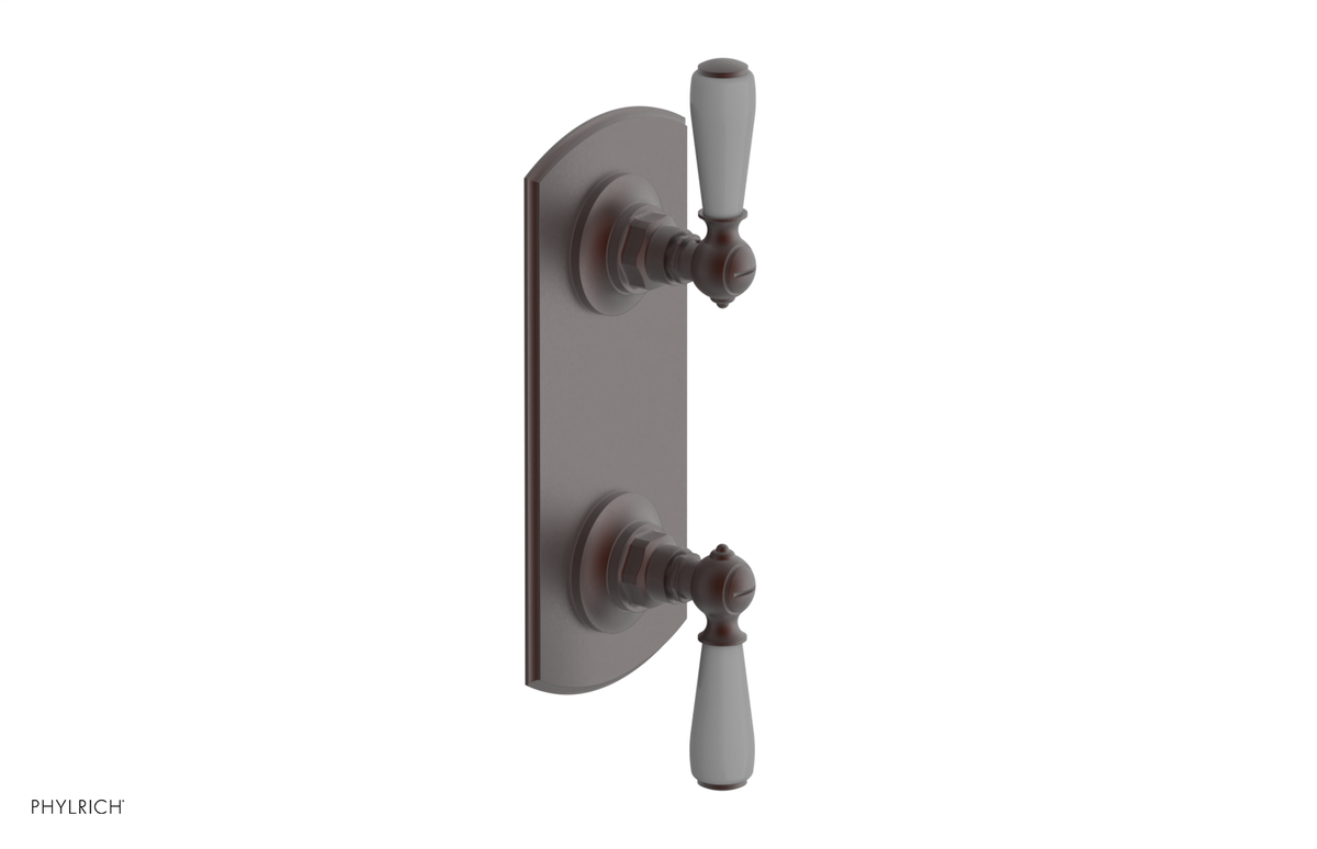JAMESTOWN - Thermostatic Valve with Volume Control or Diverter with "Grey" Accents 4-738