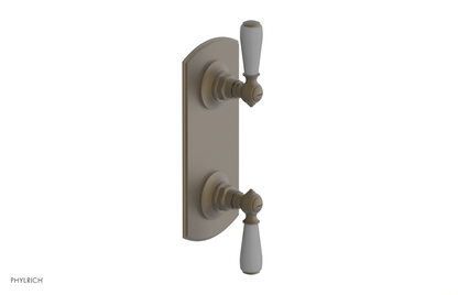 JAMESTOWN - Thermostatic Valve with Volume Control or Diverter with "Grey" Accents 4-738