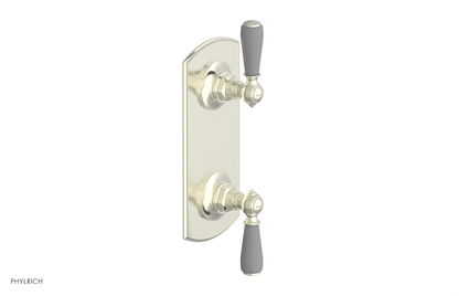 JAMESTOWN - Thermostatic Valve with Volume Control or Diverter with "Grey" Accents 4-738