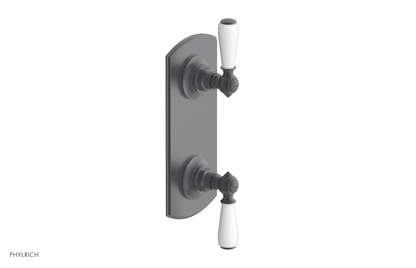 JAMESTOWN - Thermostatic Valve with Volume Control or Diverter with "White" Accents 4-738