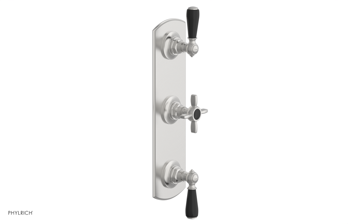 JAMESTOWN - Thermostatic Valve with Two Volume Control with "Black" Accents 4-740