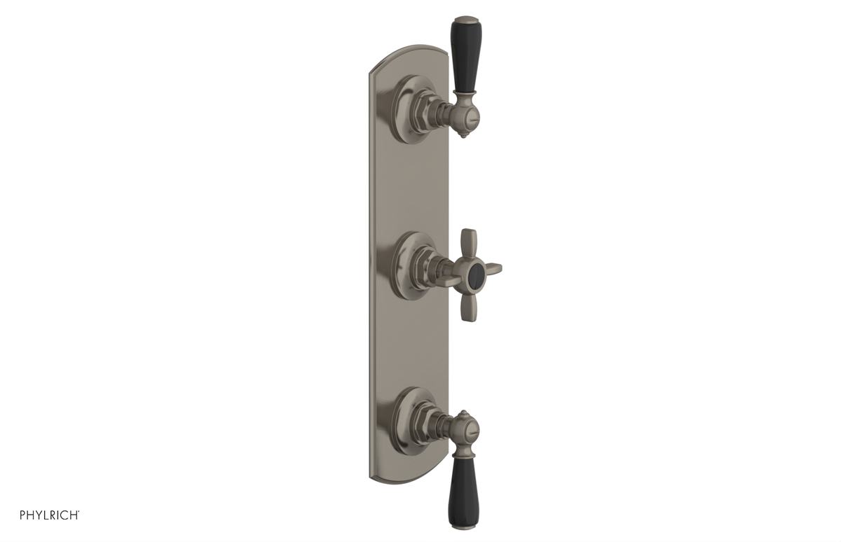 JAMESTOWN - Thermostatic Valve with Two Volume Control with "Black" Accents 4-740