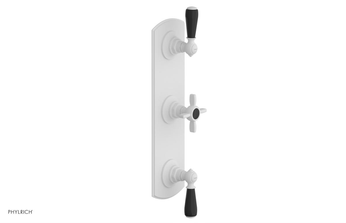 JAMESTOWN - Thermostatic Valve with Two Volume Control with "Black" Accents 4-740