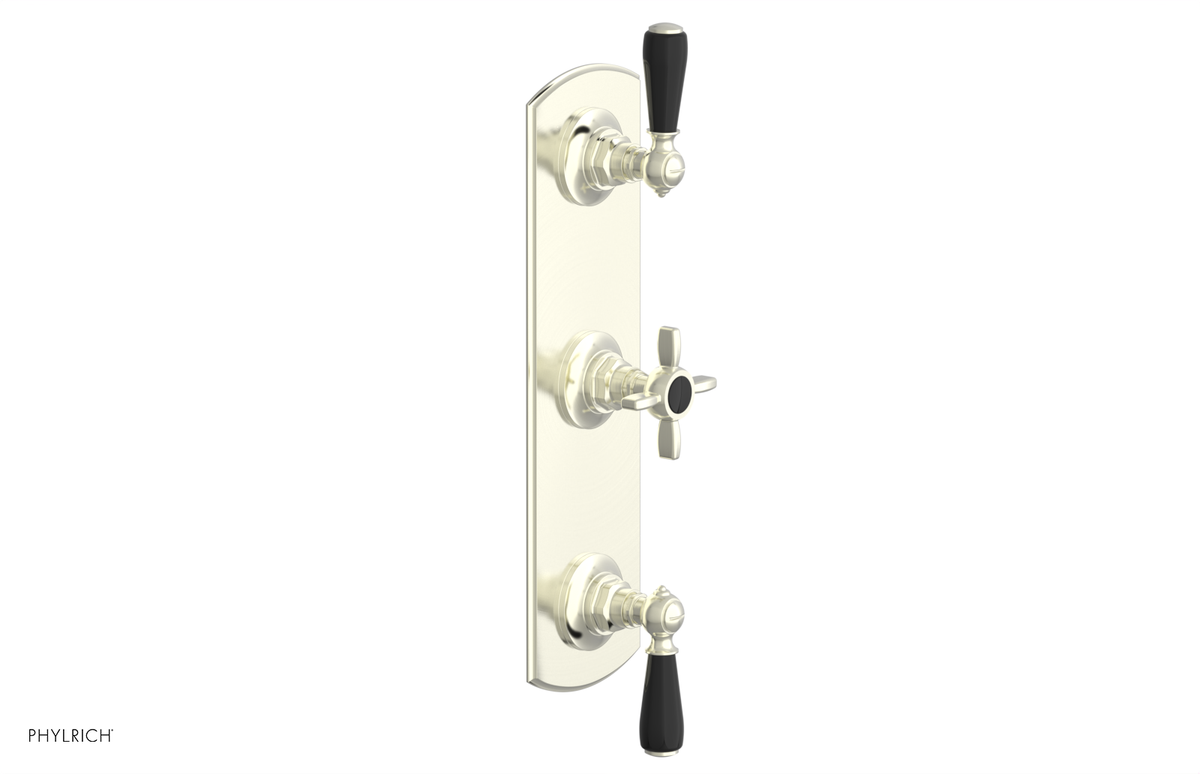 JAMESTOWN - Thermostatic Valve with Two Volume Control with "Black" Accents 4-740